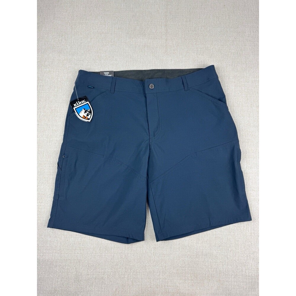 Kuhl Renegade 10 Inseam Men's Nocturnal Blue Hiking Utility Shorts NWT